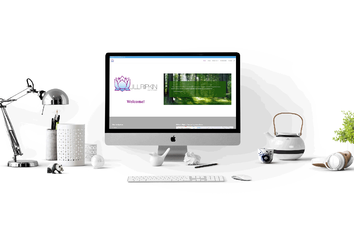 Animated capture of website for Jill Ripkin