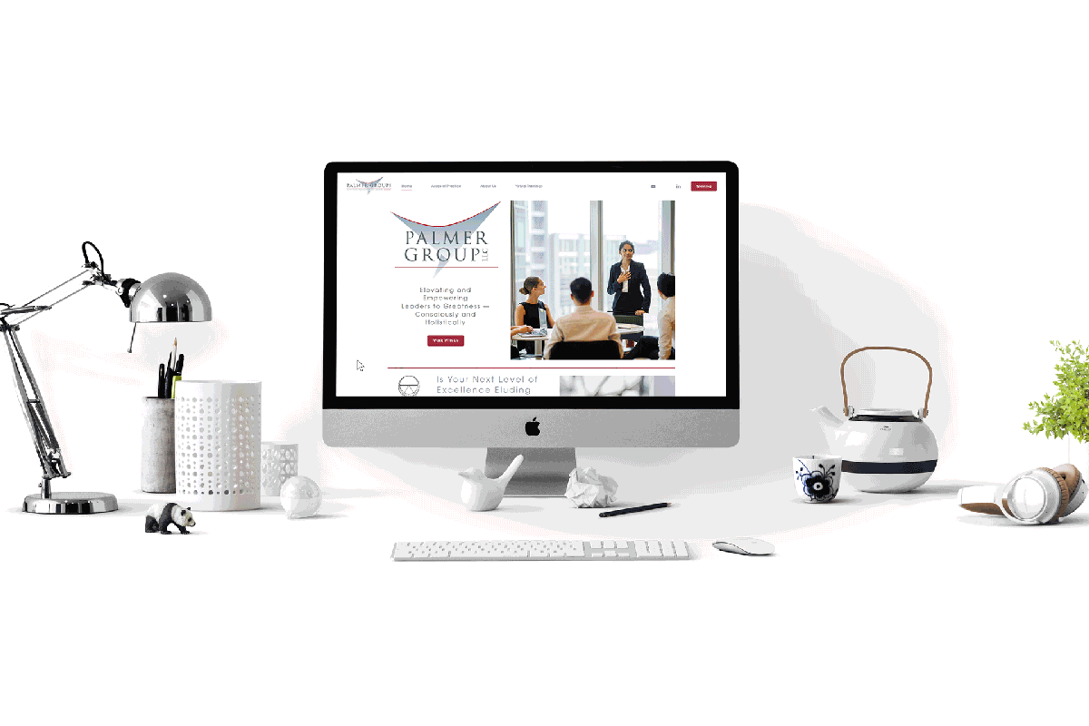 Animated capture of The Palmer Group website